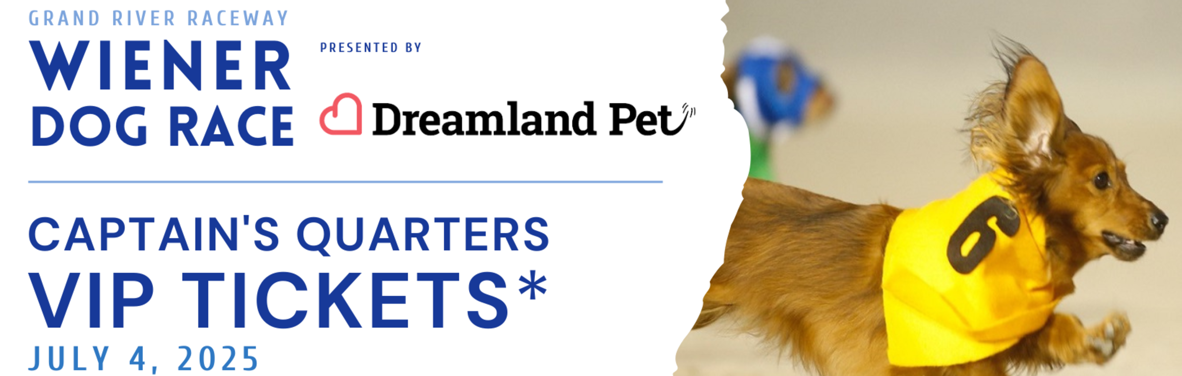 Buy Tickets – VIP SEATING for Wiener Dog Races - JULY 4 – Grand River ...