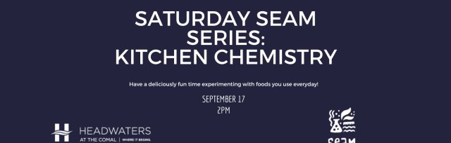 Saturday SEAM Series: Kitchen Chemistry