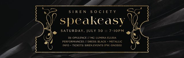 Siren Society Speakeasy