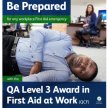 Level 3 Award in First Aid at Work image