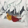 Snowy Cardinals Painting Experience image