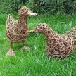 Willow Sculptures - Goose/Duck/Hen image