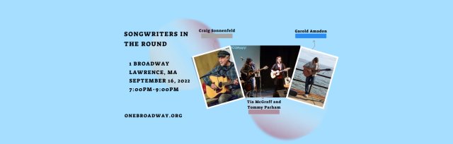 Songwriters in the Round Craig Sonnenfeld, Tia McGraff and Tommy Parham, Garold Amadon