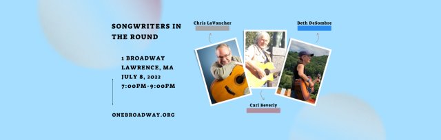 Songwriters in the Round Chris LaVancher, Carl Beverly, Beth DeSombre