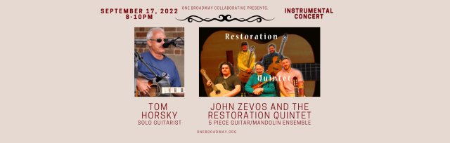 Restoration Guitar and Mandolin Quintet and Tom Horsky