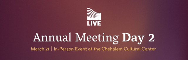 2024 LIVE Annual Meeting | March 21 at the Chehalem Cultural Center