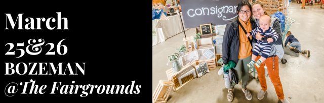 406 Consignary Bozeman - Spring Kid's PopUp Consignment Boutique