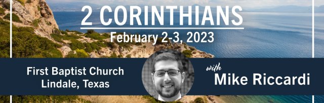 2023 G3 Expository Preaching Workshop (2 Corinthians)