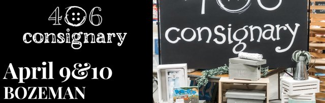 406 Consignary Bozeman - Spring Kid's PopUp Consignment Boutique
