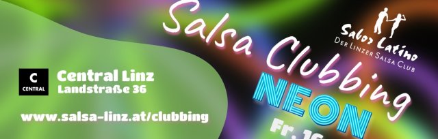 Salsa Clubbing Neon  -  Sabor Latino - Der Linzer Salsa Club