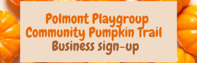 Pumpkin Trail - Business Sign up