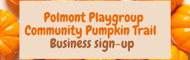 Pumpkin Trail - Business sign up