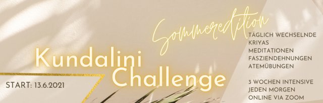 3 Wochen Challenge | Sommeredition Kundalini