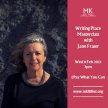 Writing Place - Jane Fraser at MK Lit Fest image