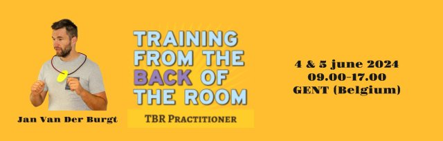 In-Person TBR Practitioner Class (Ghent)