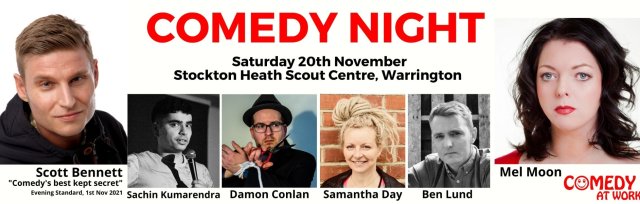 4th Warrington (1st Stockton Heath) Scouts Comedy Night