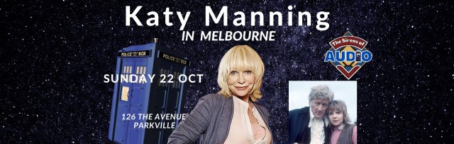 Katy Manning in Melbourne