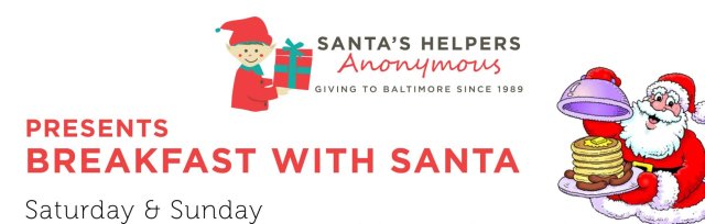 Breakfast to benefit Santa's Helpers Anonymous of Baltimore