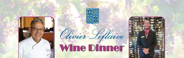 Olivier Leflaive Wine Dinner