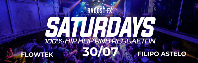 Hip Hop & Reggaeton SATURDAYS at Radost FX Prague - DJ Flowtek, DJ Filipo Astelo