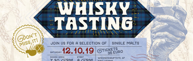 Vienna Pipes 2019 Whisky Tasting / Whisky Verkostung