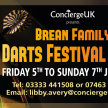 Brean Family Open Darts Festival 2024 - Guaranteed £1000 for the Winner image
