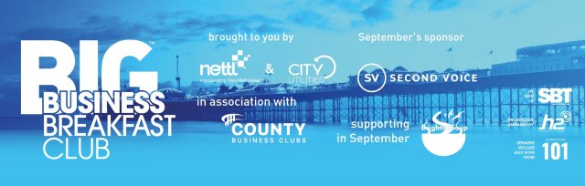 Sept 2022 - Big Business Breakfast Club @ i360 - Sponsored by Second Voice