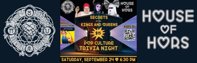 Secrets of the Kings and Queens: Pop Culture Trivia Night