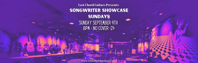 Songwriter Showcase Sunday