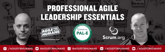 Professional Agile Leadership - Essentials (PAL-E) ONLINE Course (PAL I)