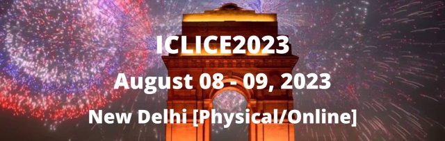 International Conference on Language, Innovation, Culture and Education 2023 [ICLICE 2023]