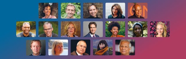 Festival of Wellbeing with Christiana Figueres, Muhammad Yunus, Naomi Klein, Ed Miliband, Deborah Meaden and many more
