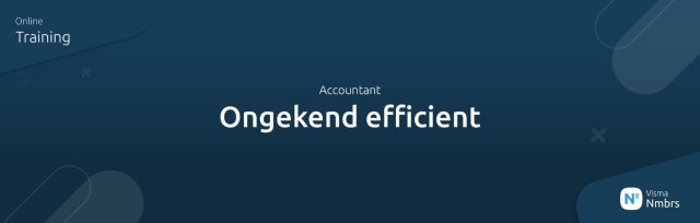 Accountant | Ongekend efficiënt