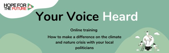 Your Voice Heard - May