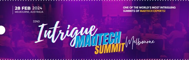 Intrigue MAdTech Summit Melbourne - 2024