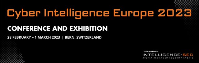 Cyber Intelligence Europe 2023, Bern, Switzerland