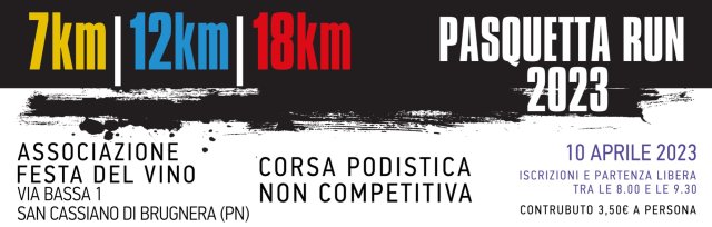 Pasquetta Run 2023
