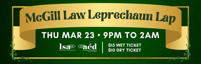 McGill Law's Leprechaun Lap