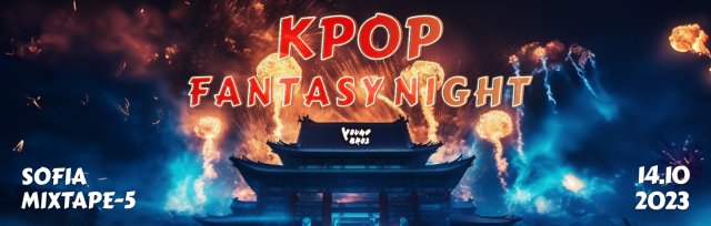 Sofia : K-Pop Fantasy Night 14.10.2023
