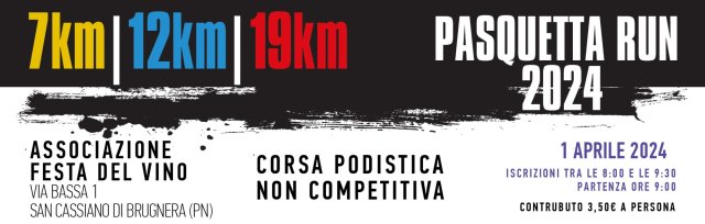 Pasquetta Run 2024
