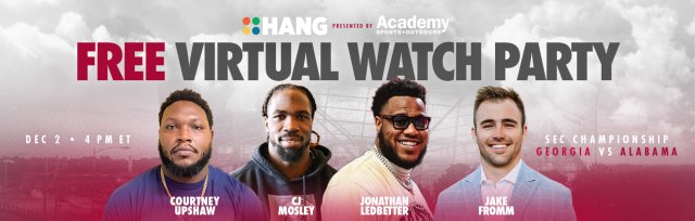 SEC Championship – HANG with CJ Mosley, Jake Fromm, Courtney Upshaw + more!