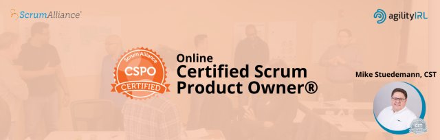 Certified Scrum Product Owner™ (Virtual)