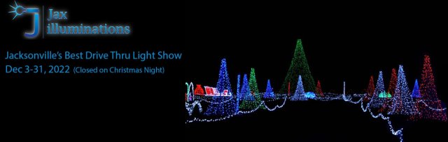 2022 Jax Illuminations Drive Thru Holiday Light Show