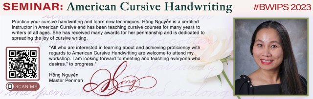 American Cursive Handwriting with Hong Nguyen