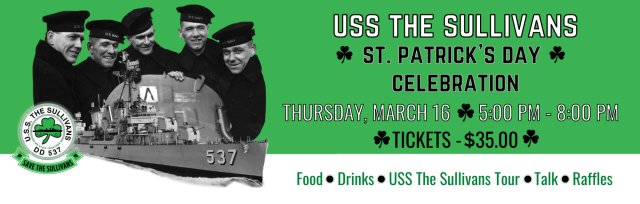 USS The Sullivans St. Patrick's Day Celebration