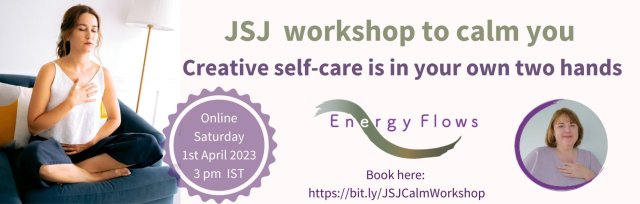Workshop: Easy Tools To Calm Yourself With Jin Shin Jyutsu
