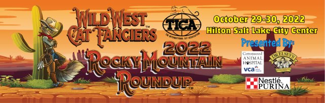 2022 Rocky Mountain Roundup TICA Cat Show