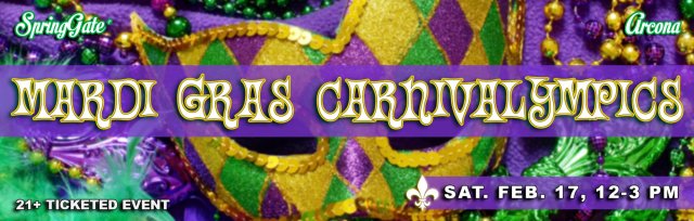 Arcona Mardi Gras Carnivalympics!