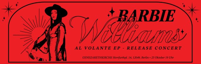 Barbie Williams Al Volante EP - Release Concert