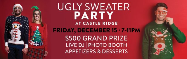 Ugly Sweater Party at Castle Ridge